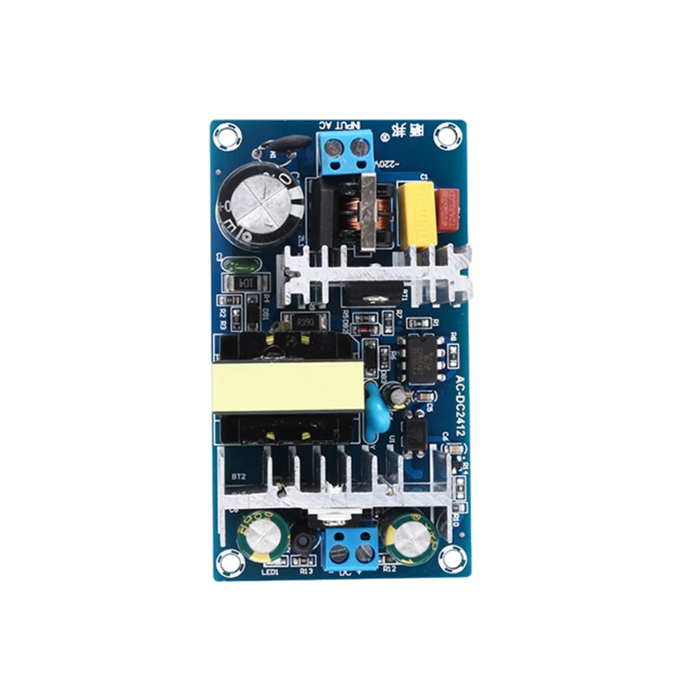 12V 5A 60W Switching Power Supply Module AC-DC Converter AC110- 240V to DC 12V Isolated Power Supply Board Buck Power Module