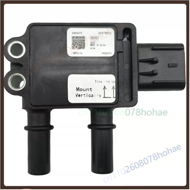 For Foton Cummins Euro6 Heavy‑Duty Truck 5MPP2‑16 DPF Exhaust Pressure Sensor 5492073 4383998 Replacement Parts