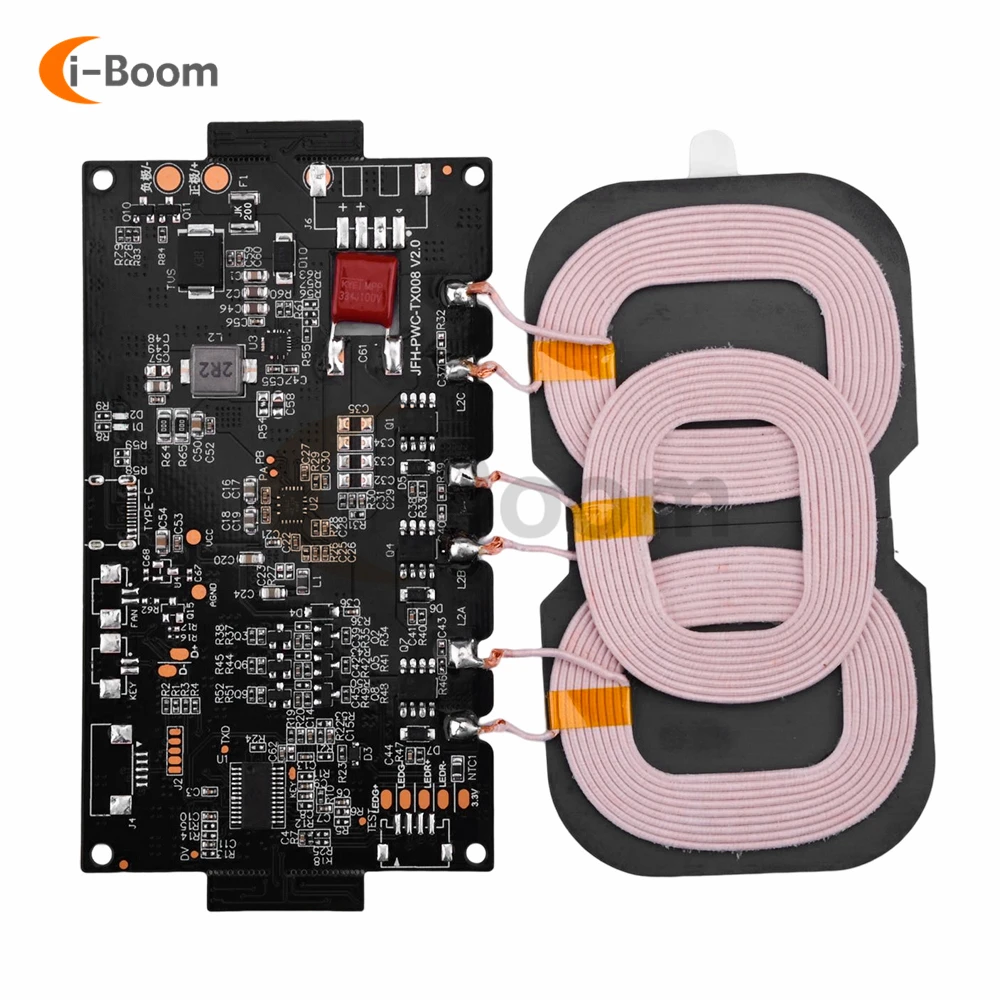 DC12-24V 20W Wireless Charging Module PCB Wireless Charging Electronic Board Wireless Charger DIY Phone Wireless Fast Charger