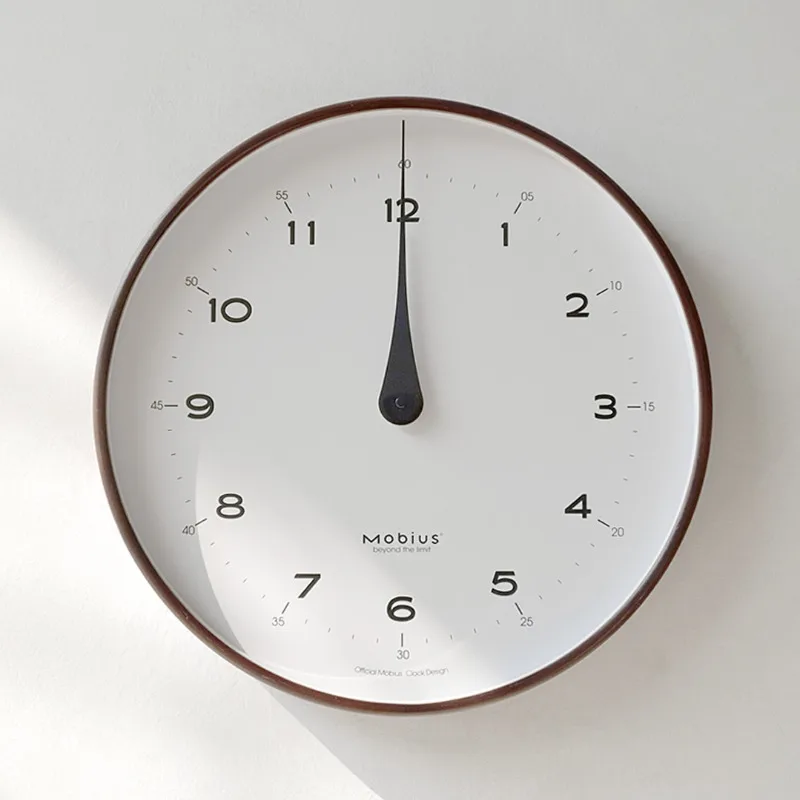 European Wall Clock Elegant Living Room Coffee Corner Decoration Decor Electronics Wood Modern Design Decoracion Para El Hogar