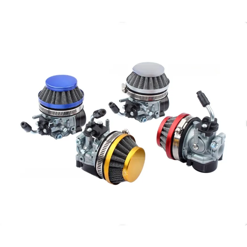 

Подходит для мини-аксессуаров для велосипедов 37 50, 80CC, модифицированный двухтактный карбюратор двигателя с воздушным фильтром