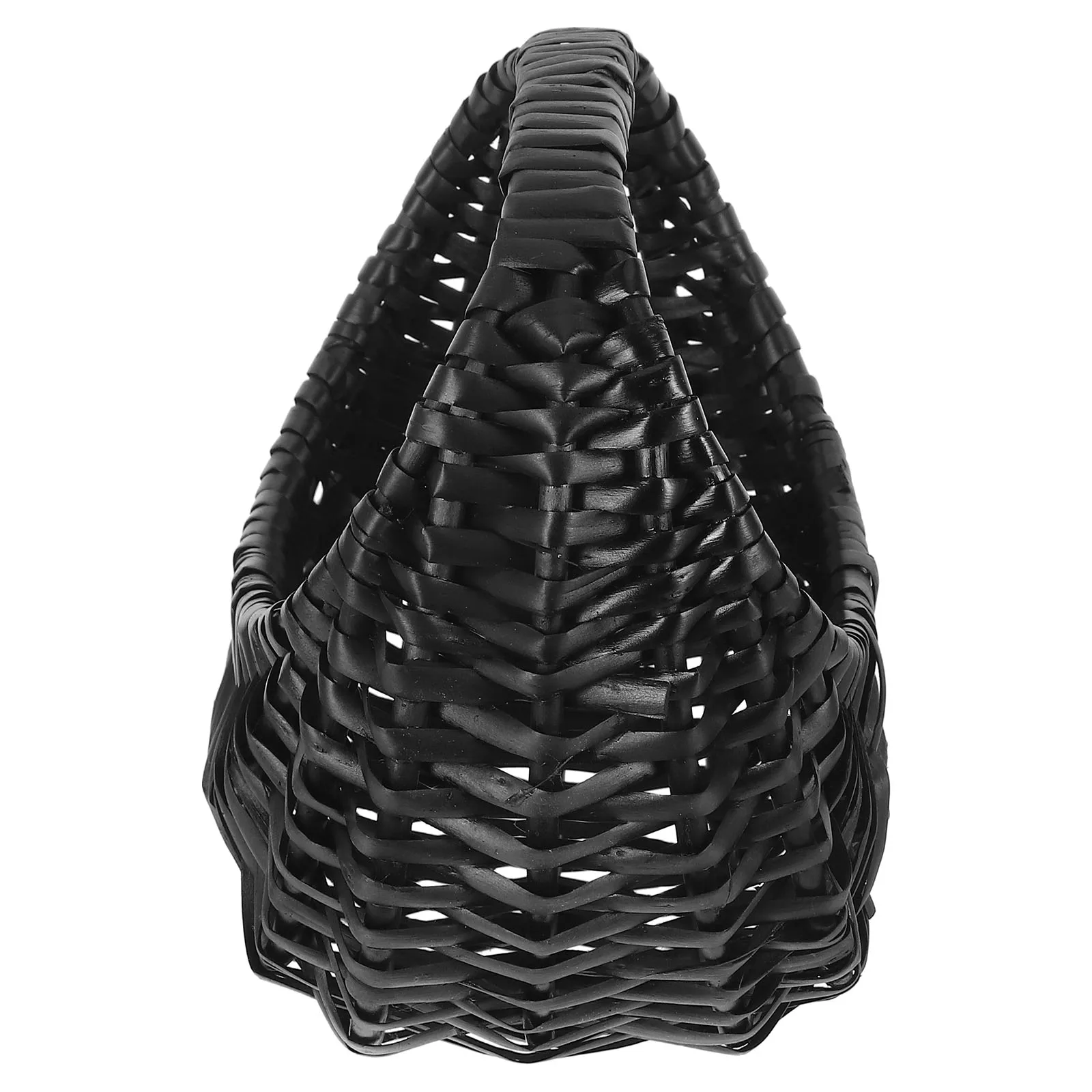 

Flower Arrangement Baskets Wicker Handmade Storage XH24-134 Black Floral Girl Basket DIY Decorative Pot