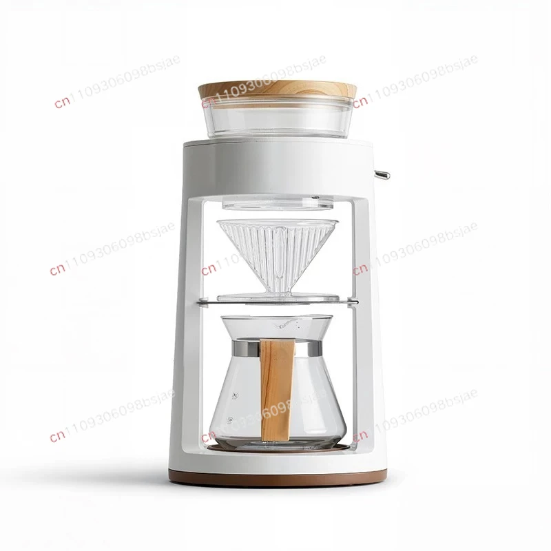 Hand brewed coffee machine household small automatic rotary drip filter