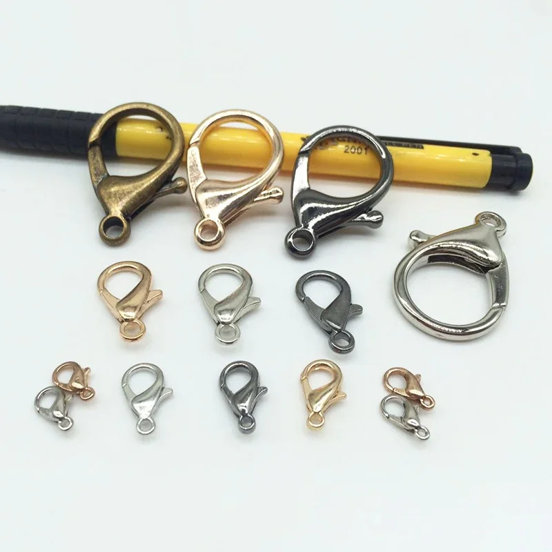 1 Pcs Alloys Lobster Clasps Color Chain Claw Connectors,for Bracelet Necklace Jewelry Making Findings Supplies