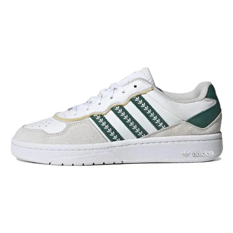 adidas originals Courtic Lifestyle Schoenen Unisex Lage Wit/groen/lichtgrijs Sneakers schoenen ID4080