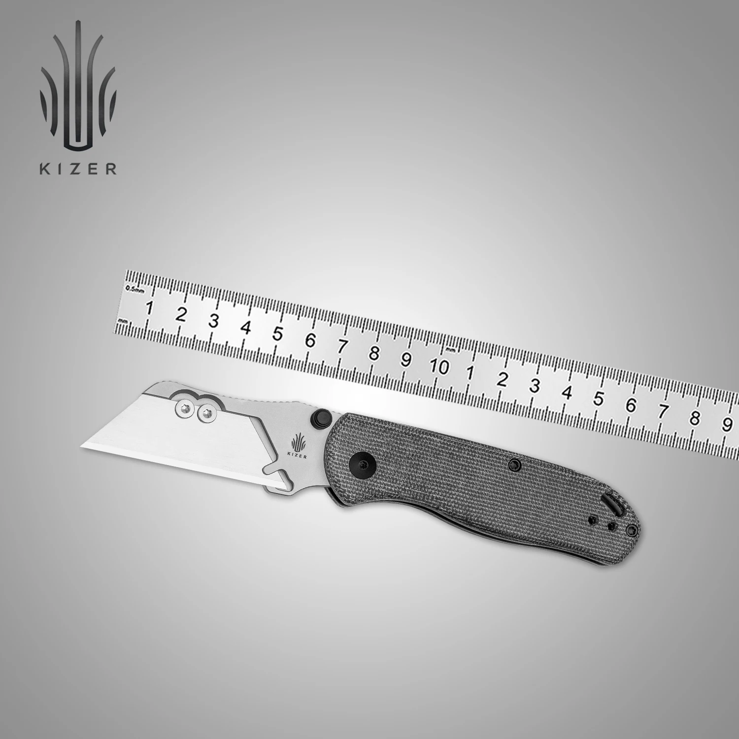 

Складной нож Kizer EDC Drop Bear Utility V3619JA3/JA4/JA5 с лезвием из микарты/PEI/акрила