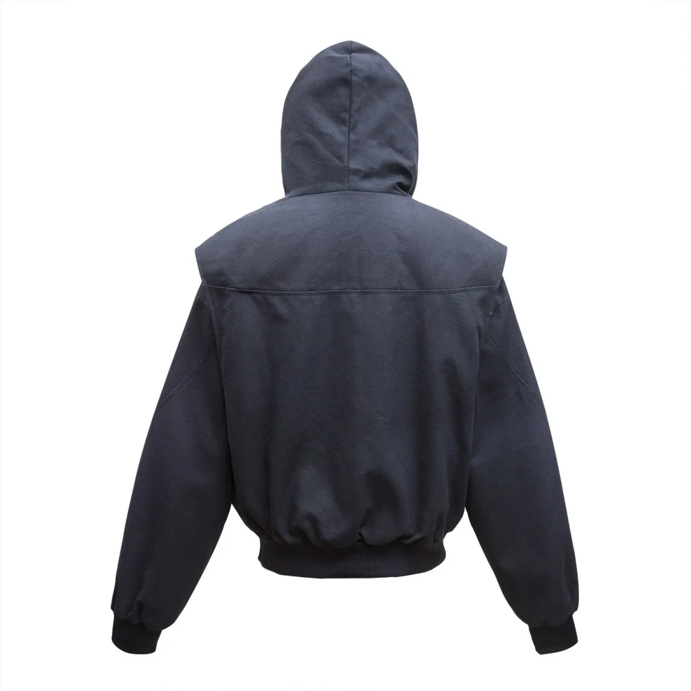 MWJLPWQ Men's Winter Workwear Hooded Cotton Jacket Fur Collar Loose Fit Street Fashion Button Decoration Long Sleeve Tops 21305