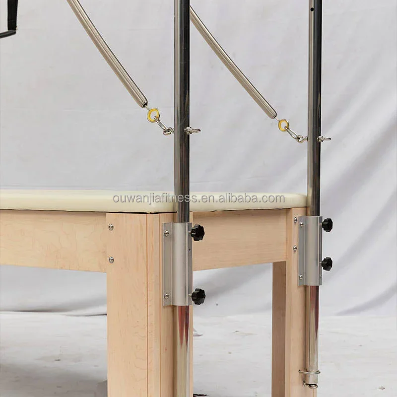 Newly Upgraded Pilates High Top Bed (White Maple) Durable Adjustable Environmentally Friendly Suitable For Pilates