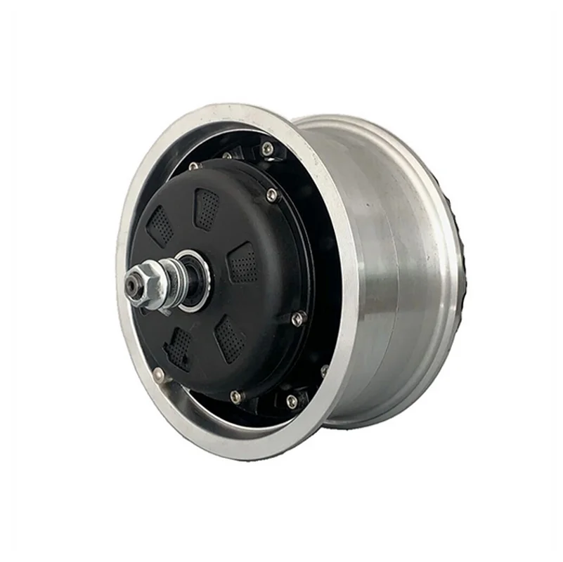 11inch 13inch Electric Scooter DIY Disc Brake Motor HUB 60v 1150w-120v2300w 60-70mm Length Magnetic Steel need 45-80a Controller