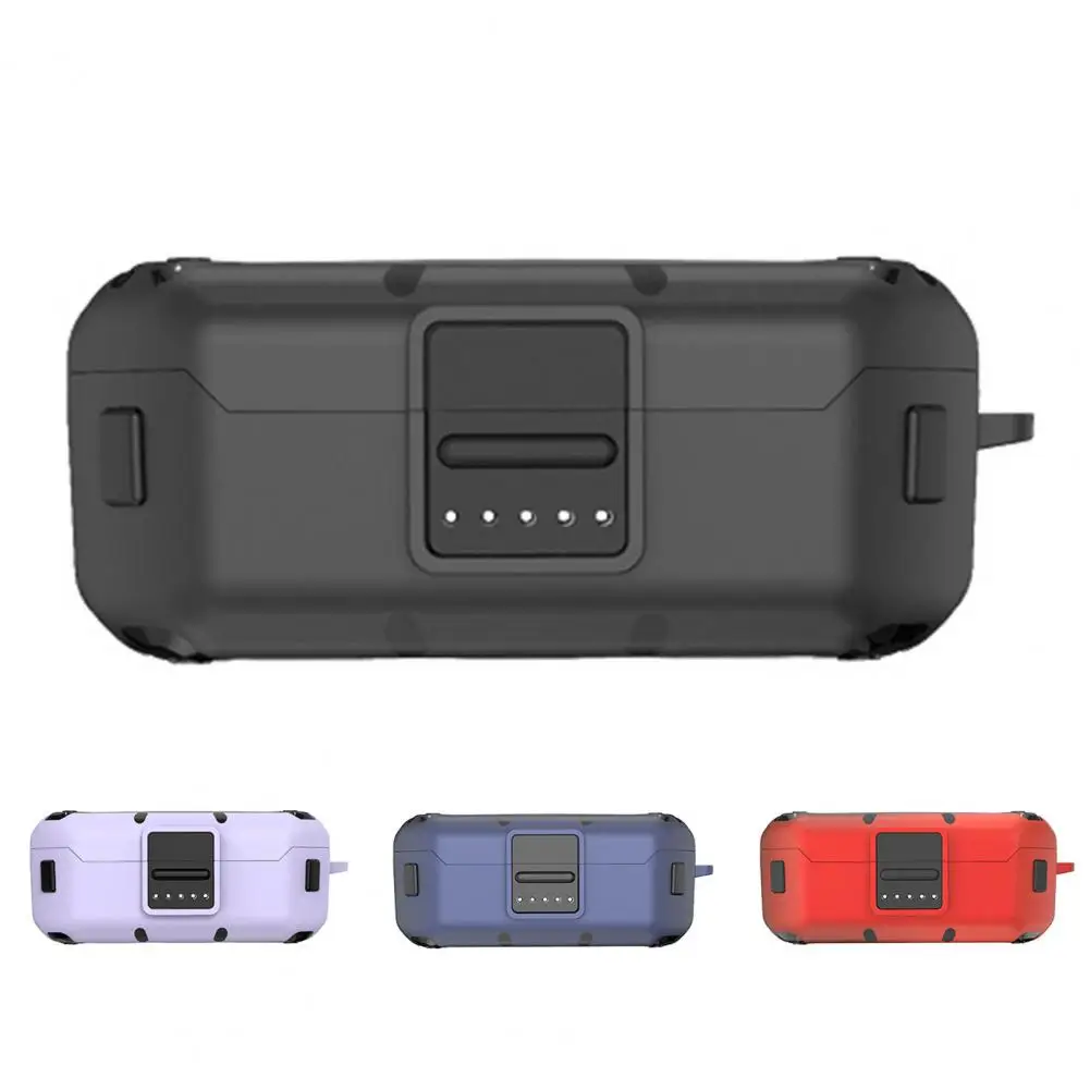 Capa protetora moldagem real com gancho de suspensão caso de fone de ouvido sem fio com tudo incluído almofada de fone de ouvido resistente ao desgaste