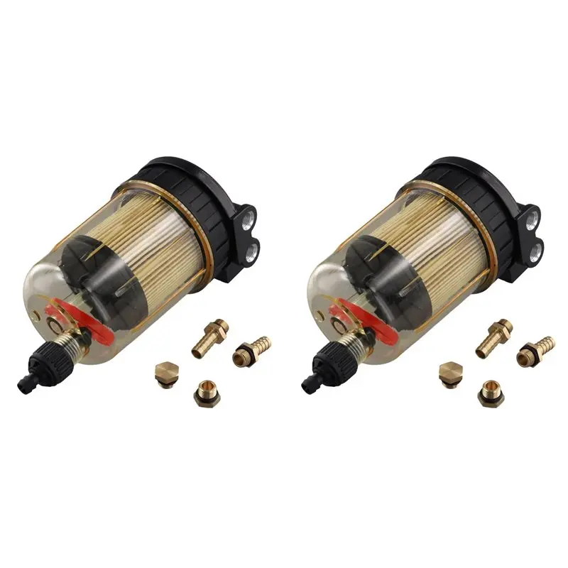 

2X1766160 масловодоотделитель, сепаратор топливной воды, топливный фильтр в сборе для обслуживания двигателя яхты, подвесной лодки