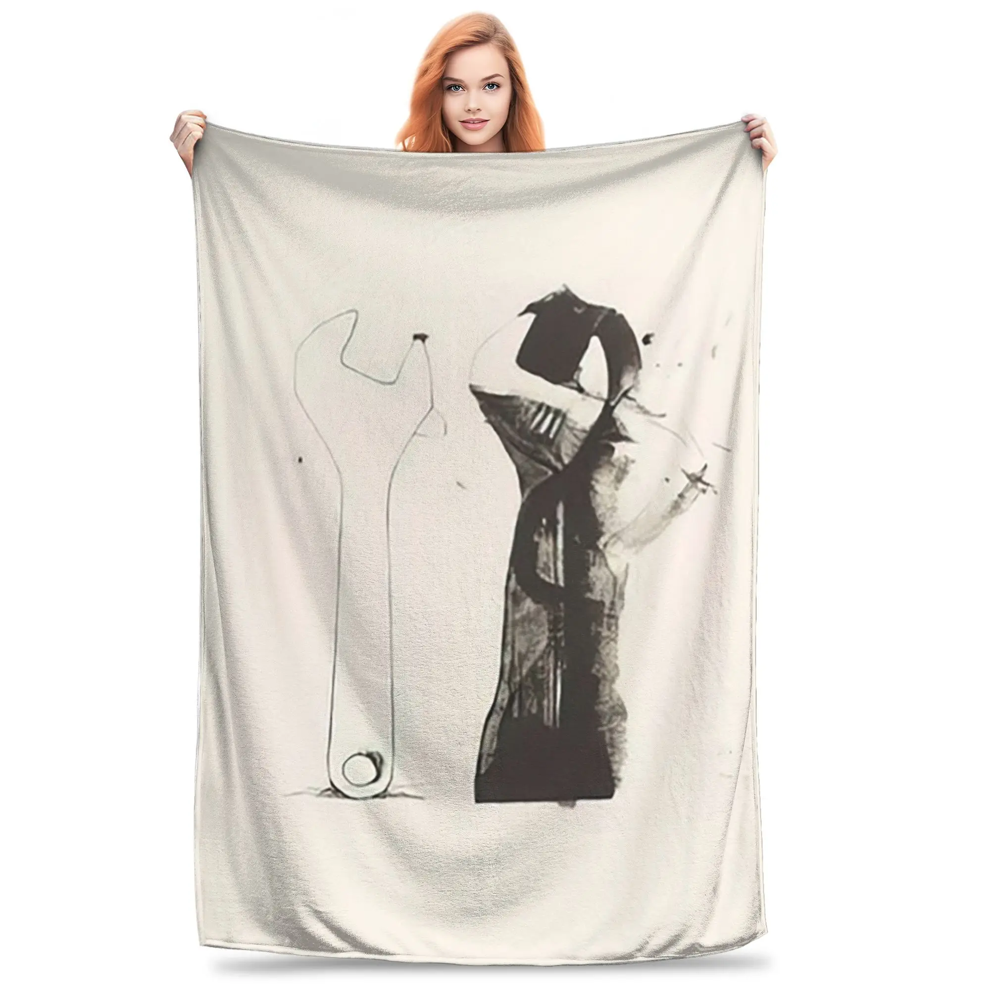 

Одеяло Jim Dine UNTITLED FROM TEN WINTER TOOLS 1973, фланелевое одеяло для дивана, постельные принадлежности, дорожные пледы, покрывало, одеяло