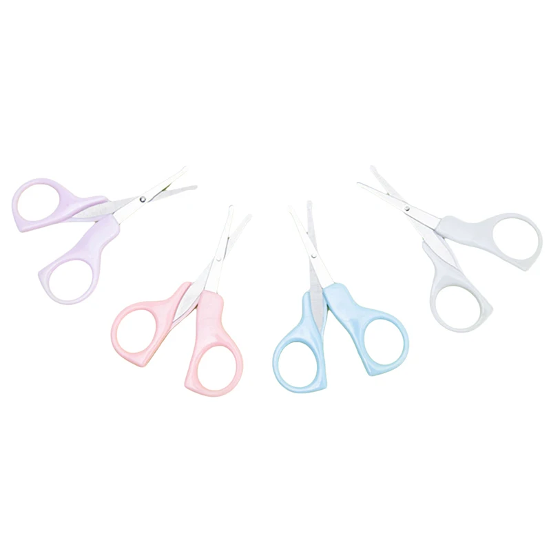 Segurança prego clippers tesoura cortador para o bebê recém-nascido tesouras do prego do bebê conveniente diário concha prego tesoura manicure