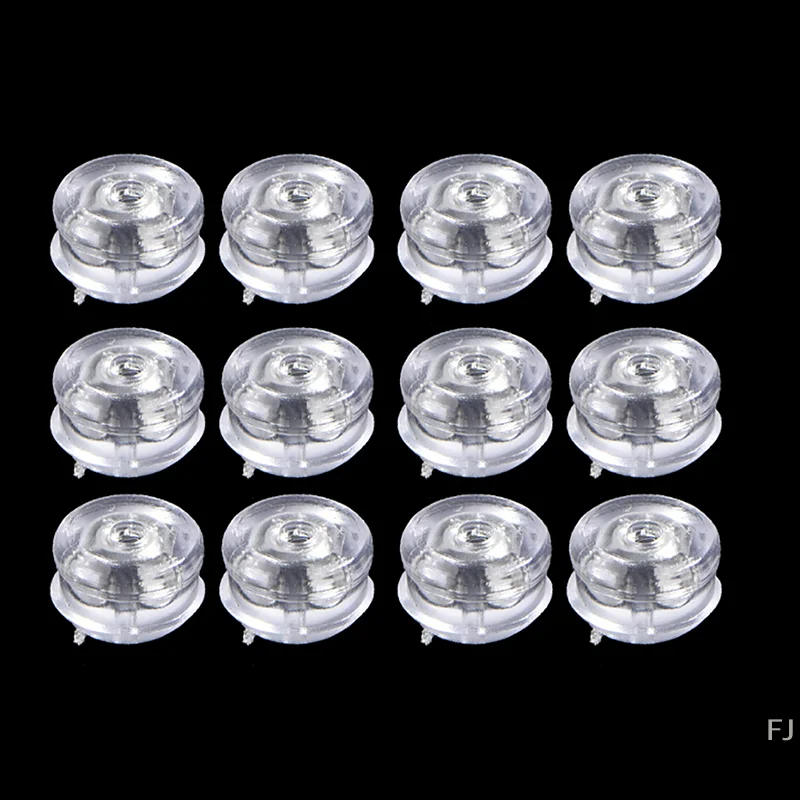 

[YU]10Pcs Soft Clear Earnuts Earrings Backs Plugs Stoppers Findings Useful Jewelry