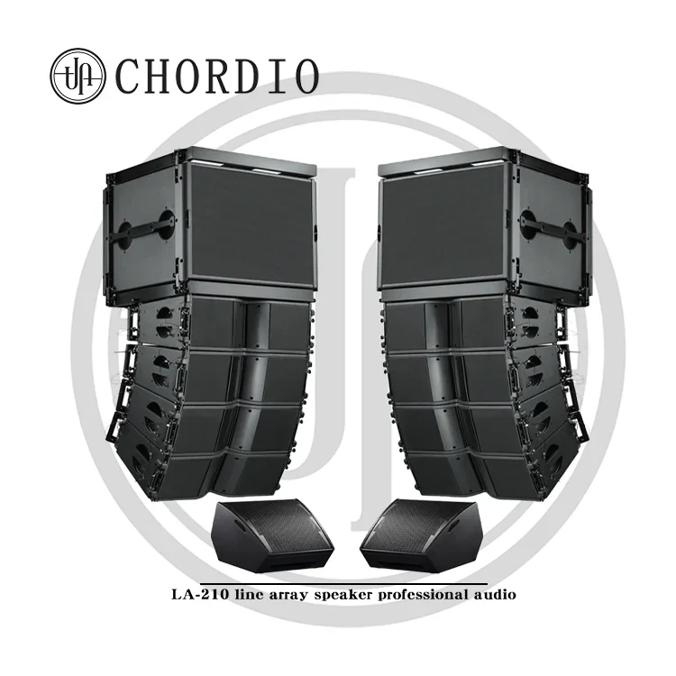 

Live Audio Outdoor Performance Stage Speakers Banquet Hall Bar Speakers Double 8 Inch Line Array Main Amplification Sound