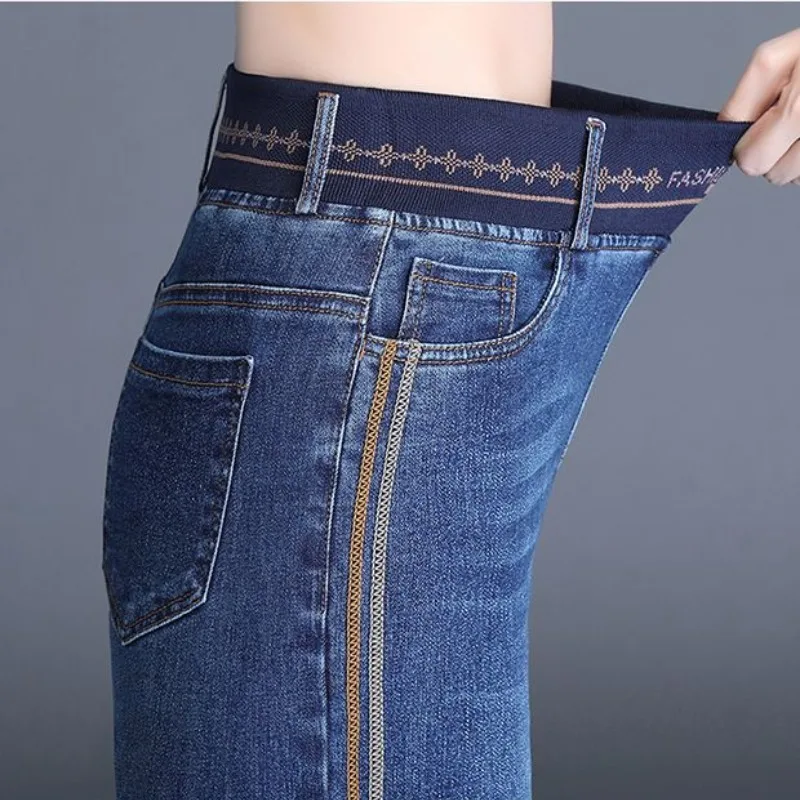 Women's Autumn Winter New Fashion Elegant High Waist Solid Color Versatile Casual Western Style Comfortable Commuter Youth Pants