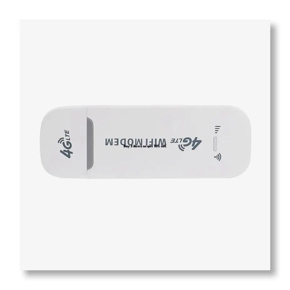 ✤4G LTE Modem FDD 3G WCDMA UMTS USB Dongle WIFI Stick Date Broadband with Sim Card Slot(Europe Version)