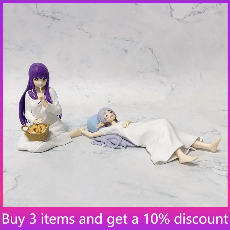 

Фигурка Фрирен: Beyond Journey's End в пижаме, 21 см, ПВХ, настольный декор, коллекционная, 11 см, статуэтка Ферн в пижаме, игрушка