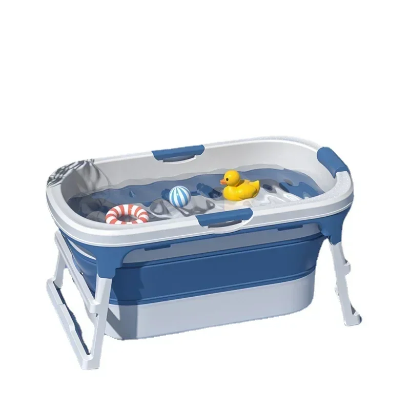 

Детская большая раковина для ванны. Удобное складное ведро для ванны с дизайном для душа. Подходит как универсальное использование в бассейне.