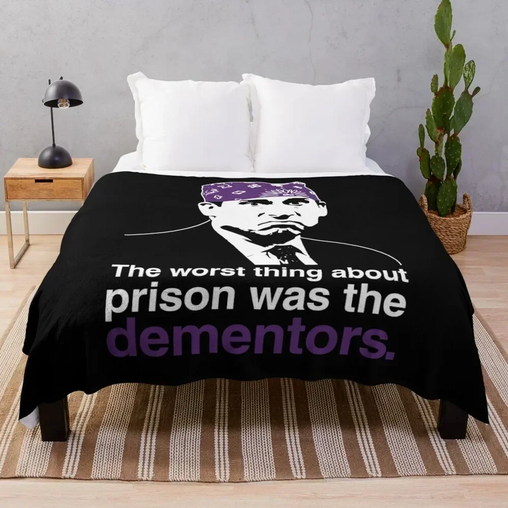 

Prison Mike Throw Blanket Flannel Luxury Throw Blankets Nap For Sofa Thin Kid'S Picnic Blankets