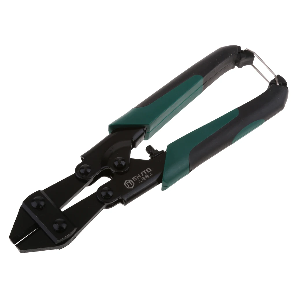 

Chrome Vanadium Mini Bolt Cutters Wire Rope Chain Lock Croppers Non Slip Grip for DIY Projects