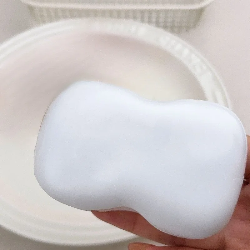 Soap-shaped Squeeze Balls Filled with Soft Elastic Hard Particles Are Portable Pressure Release Vent Toys for Adults.