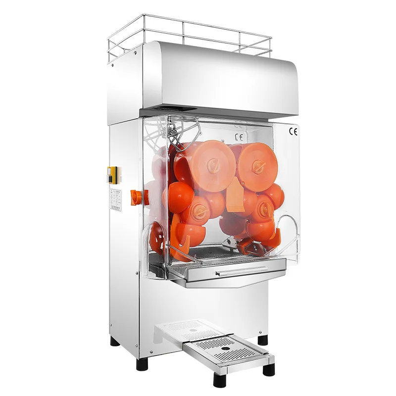 

Commercial automatic stainless steel juicer, freshly squeezed fruit and vegetable slag juice separation juicer