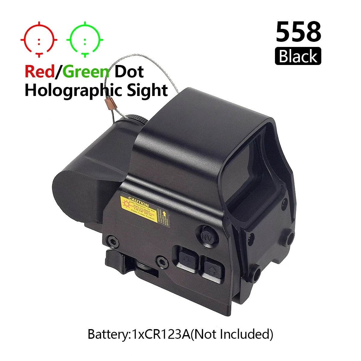 Tactical Eotech 3X Magnifier Unity 2.26 Fast Mount Optics Riser For G33 G43 Scope 558 Holographic Red Dot Sight view 5