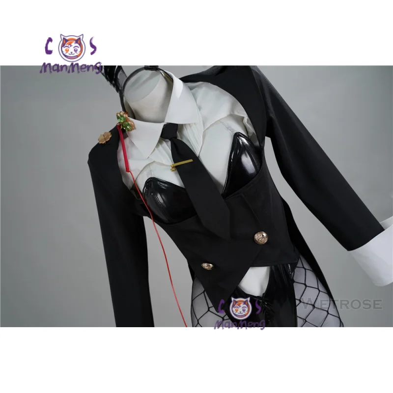 

Game Goddess of Victory NIKKE Ed Cosplay Costume Women's sexy jumpsuit uniform headwear tie socks Halloween spy bunny girl set