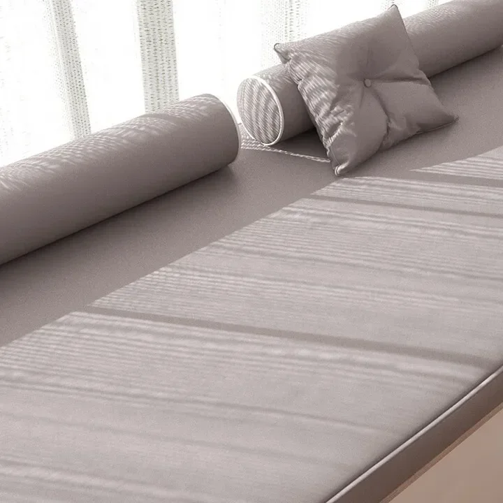 bay window mat, window sill mat, balcony mat, removable and washable, light luxury, high-end tatami seat cushion, Dove