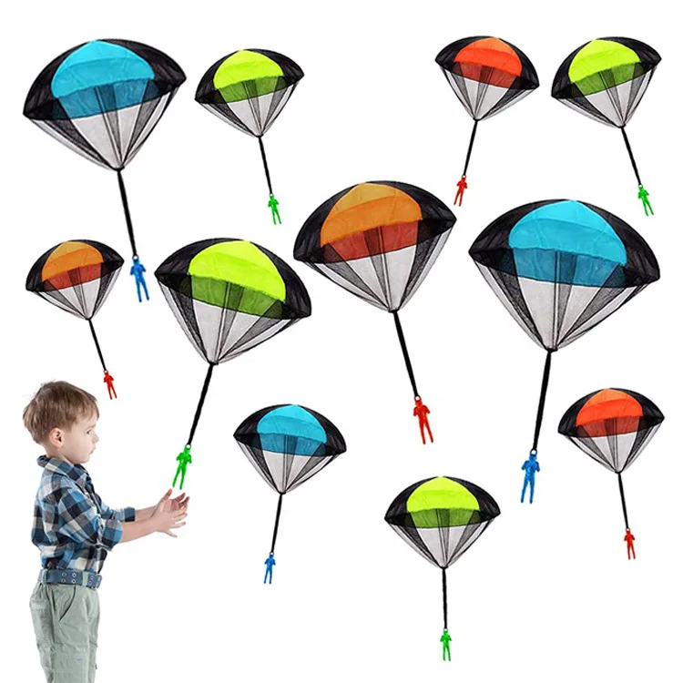 Parachute Toys for Kids Tangle Free Outdoor Flying Parachute Men Outside Toys Easter Basket Stuffers Idea Unique Boy Girl Gift