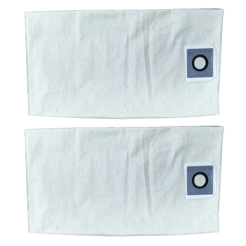 2PCS Washable Dust Bags For Karcher NT50/2 70/2 90/2 Vacuum Cleaner Parts Replacement Precision Dust Bag Zipper Bag