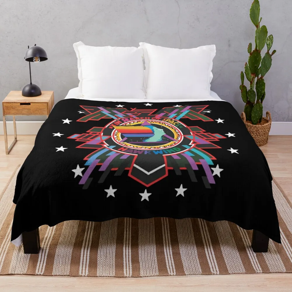 

Hawkwind – In Search Of Space Classic Throw Blanket Comforter blankets and throws christmas gifts Blankets