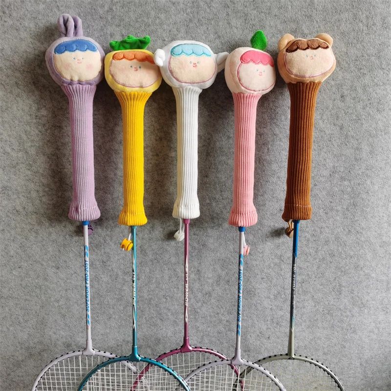 

Мучное тесто, ракетка для бадминтона, чехол для ручки, плюшевые защитные приспособления для куклы, подарок ручной работы