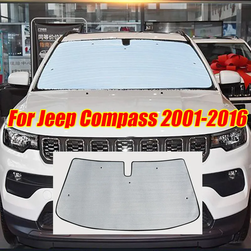 

For Jeep Compass 2011-2016 Front Windshield Custom Sunshade UV Block Cover