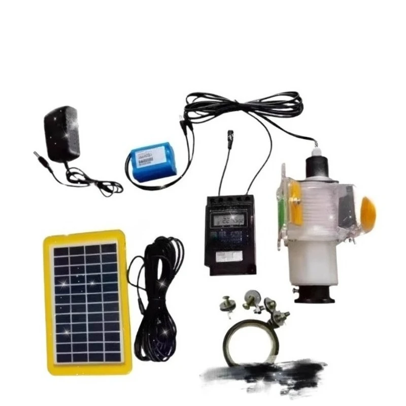 Solar-Powered Automatic Chicken Feeder with Timer & Quantitative Control, Programmable Timed Feeding System for Poultry