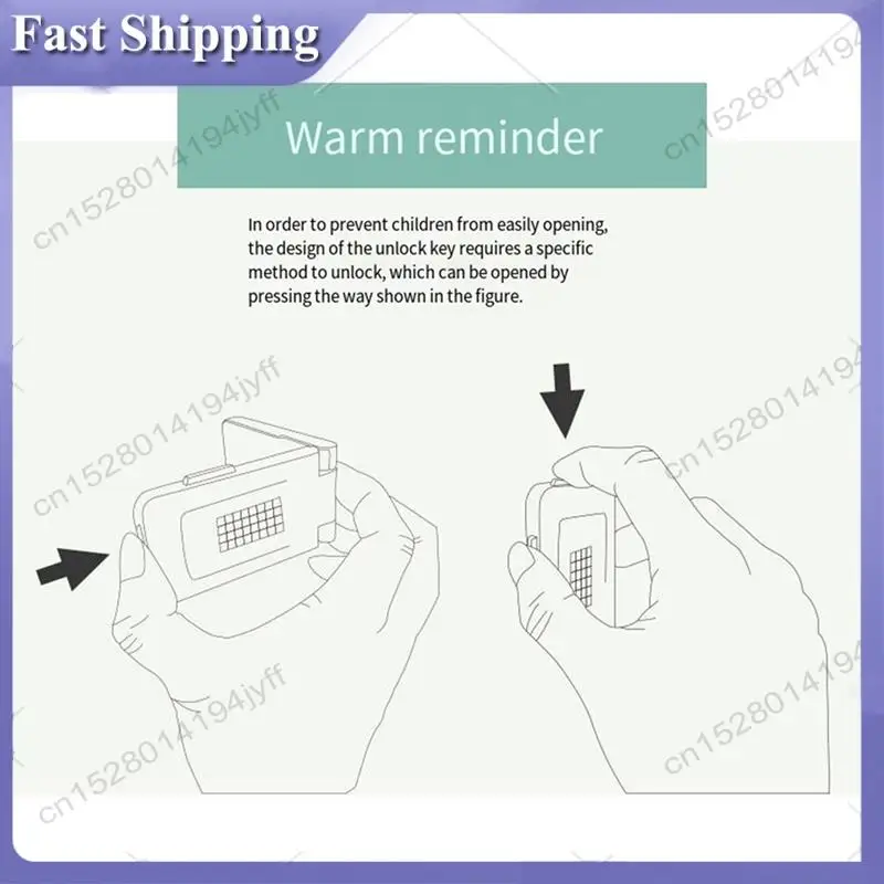 -ABDH Drawer Lock Protection Refrigerator Lock Cabinet Lock Right Angle Plane Dual Use Child Safety Lock 1Set