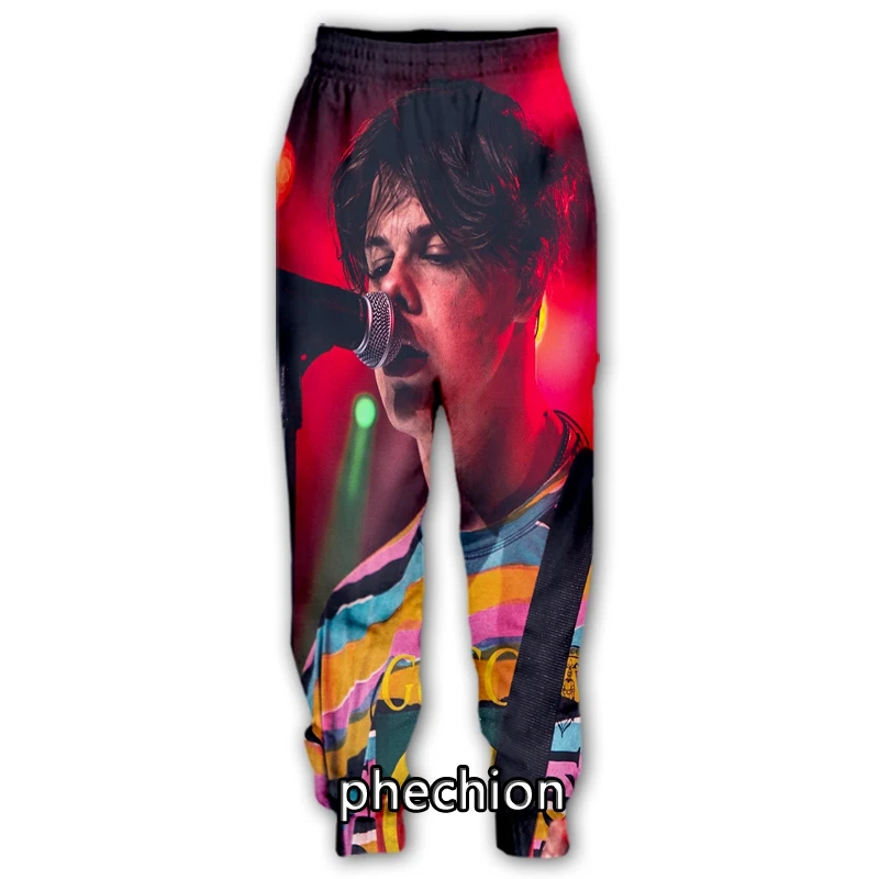 Phechion-Pantalones largos deportivos para hombre y mujer, ropa de calle informal, holgada, con estampado 3D, F288