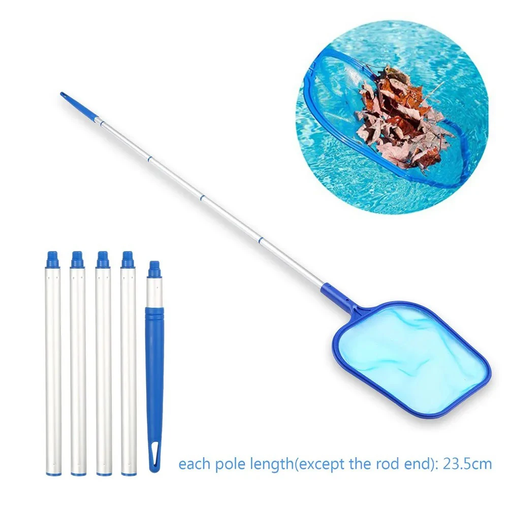 Professional Leaf Rake Deep Bag Swimming Pool Cleaning Nets Spa Rubbish Skimmer Pool Net Pool Cleaning Net Piscina Accessories