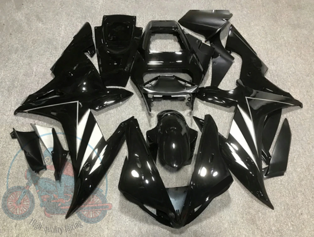 High Quality New ABS Full Fairings Kit Fit for YAMAHA R1 2002 2003 02 03 Bodywork Set Custom White Black