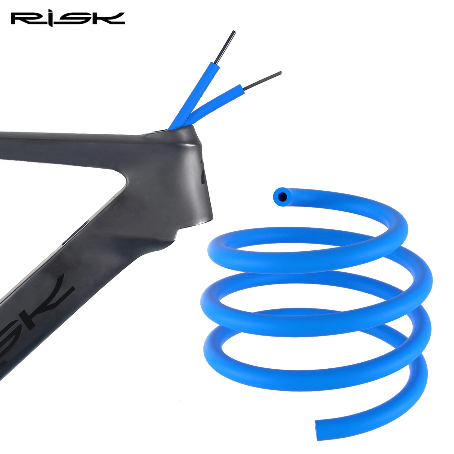 RISK Bike Internal Housing Damper Cable Routing Kit Bicycle Frames Protection Sponge Noise Reducer 1.5M MTB Shift Brake Tube