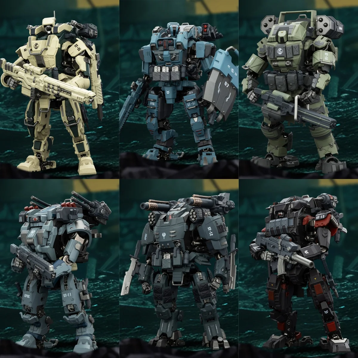 

HIPLAY JOYTOY Warhammer 40,000 APOC Series Annihilator Long-Range Strike Mech ST-8605 1/25 Scale Highly Poseable Action Figure