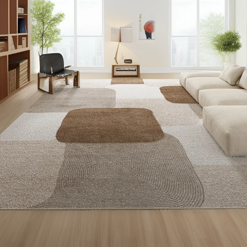 Nordic style crystal velvet carpet living room bedroom bed blanket advanced antique sofa light luxury coffee table blanket