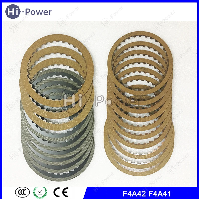 

F4A41 F4A42 F4A4B Auto Transmission Friction Plate For Hyundai Kia Mitsubishi Car Accessories Gearbox Clutch Plate Disc Kit