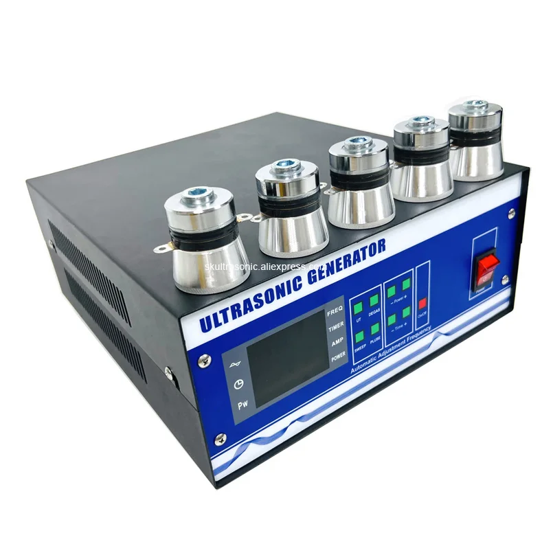 20-40khz 1800W Digital Ultrasonic Cleaning Generator For Mold Engine DPF Metal Cleaning Machine