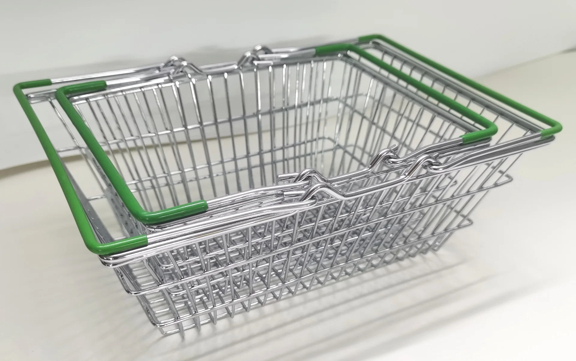

Kids Shopping Lightweight Iron Storage Handle Pretend Play Mini Grocery Cart For Home Outdoor Activities Iron Storage Play