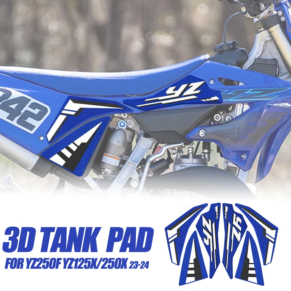 3D Sticker Kit For YZ250F YZ125X YZ250X 2023-2024 Waterproof Protective Sticker Motorcycle Sticker