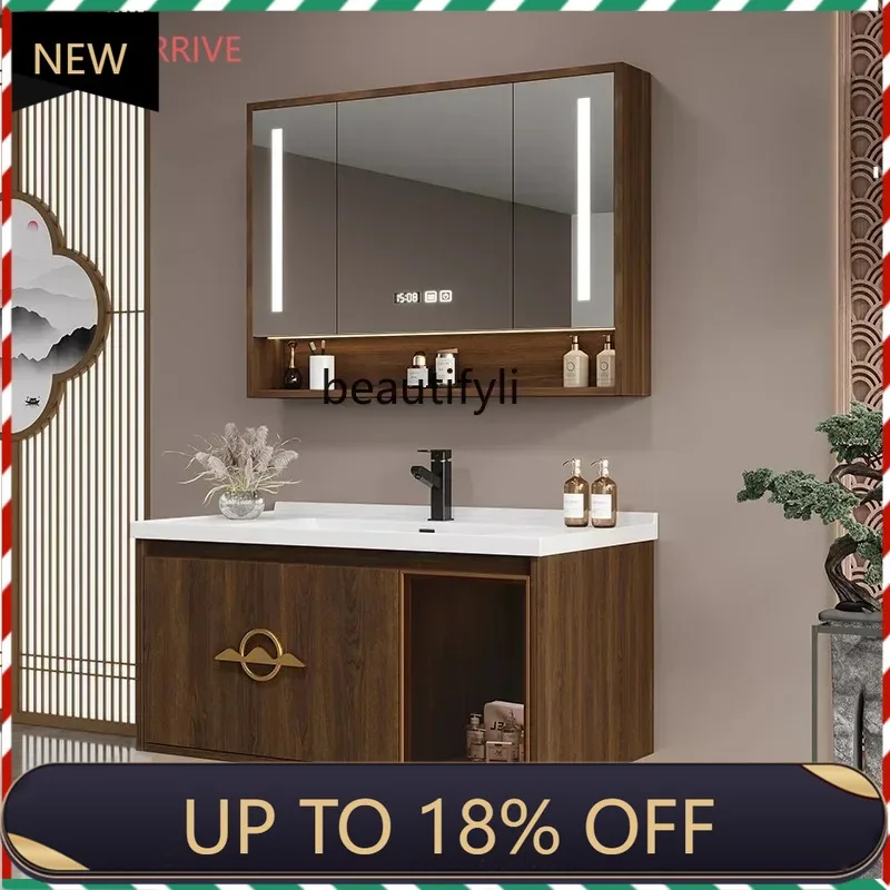 

Z189 F356 newToilet New Chinese Ceramic Whole Washbin Bathroom Cabinet Combination Washstand Suit