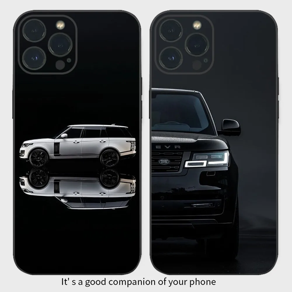 SUV Car L-Land R-Rovere Phone Case  For iPhone16 15 14 13 12 Mini 11 Pro XS Max X XR SE5 6 7 8 Plus Soft Silicone Cover