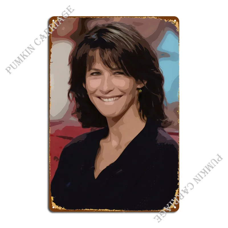 Sophie Marceau Actress Metal Sign Wall Cave Wall Pub Garage Classic Customize Tin Sign Poster